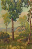 Maurice Braun, The Eucalyptus, oil on canvas