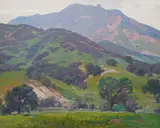 Hanson Puthuff, Pasture Grounds, oil on canvas