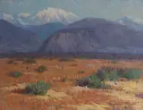 Benjamin Brown, Along the Eastern Sierras, oil on canvas
