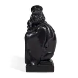Donal Hord, Aztec (Montezuma), bronze with brown patina