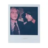 Andy Warhol, Self-Portrait with Mick Jagger, circa 1977, polaroid