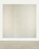 Mary Corse, Untitled (White Inner Band, Beveled Edge)