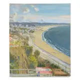 Larry Cohen, View of the Santa Monica Bay, 2015, oil on canvas