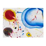 Untitled (SF63-341) by Sam Francis, 1963, acrylic on paper, sold Sep 2023