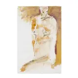 Manuel Neri, Untitled No. 9 (Joellen), 1995, charcoal, watercolor and oil stick on paper