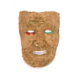 Robert Carston Arneson, A Familiar Face, 1992, glazed ceramic