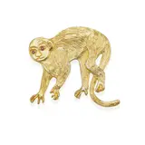 Joan Brown, Monkey Pendant/ Brooch