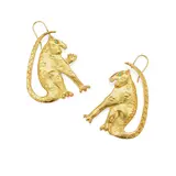 Joan Brown, Jaguar Earrings