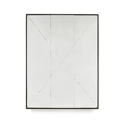Mark Hagen, Untitled, 2012, acrylic on burlap on panel