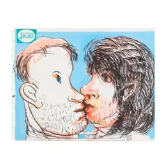 Jolen by Nicole Eisenman, circa 1996, acrylic and ink on paper, sold Sep 2023