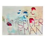 James Franco, SPIDER-MAN, 2011, acrylic on canvas