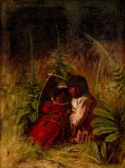 Chi-Ka-Ka by Grace Hudson, oil on canvas, sold Apr 2023