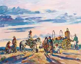 Marjorie Jane Reed, Chow Time on the Cattle Trail