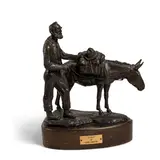 Victor Forsythe, Pals, bronze with brown patina