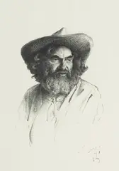 William Herbert 'Buck' Dunton, A Group of Portraits, A group of 4 lithographs on various wove paper