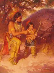 Roy Andersen, His New Bow, 2003, oil on canvas