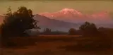 Jakob, Sunset Near Altadena, circa 1900, oil on canvas