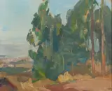 Xavier Martínez, Trees with Distant View Beyond