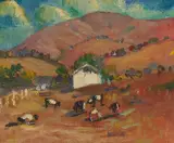 Selden Connor Gile, Cows and Purple Hill