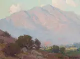 La Canada Afternoon by Edgar Alwin Payne, oil on canvas, sold Apr 2023