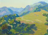 Marion Wachtel, Springtime Foothills, Southern California