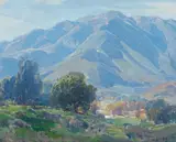 Hanson Puthuff, Sequestered Valley, oil on canvas