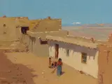 Elmer Wachtel, Street in Walpi