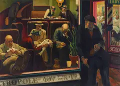 Phil Paradise, East 5th (Street), 1936, oil on canvas