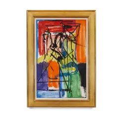 Hans Hofmann, Untitled, 1935, oil on casein on panel