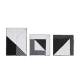 Massimo Antonaci, Group of three works on paper, 1990, oil and grease pencil on paper