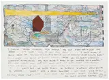 William T. Wiley, Winter Banter, 1981, watercolor and ink on paper