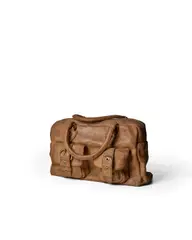 Marilyn Levine, Zipperbag with Pockets, 1975, terracotta