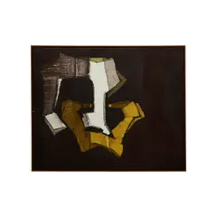 Inner and Outer Space by Carl Morris, oil on canvas, sold Apr 2023