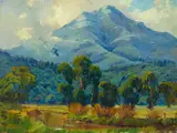 George Demont Otis, Mt. Tamalpais with Stream