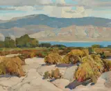 Paul Lauritz, Valley Scene (believed to be Owens Lake)