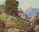 Robert William Wood, Dinkey Creek in High Sierras