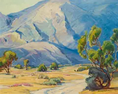 Aaron Edward Kilpatrick, Foothills, oil on canvas