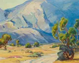 Aaron Edward Kilpatrick, Foothills, oil on canvas