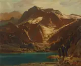 Paul Lauritz, Long Lake, Toward Evening, High Sierras