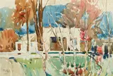 Maurice Logan, House Through the Trees