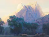 Curt Walters, The Sentinel - Zion, oil on canvas