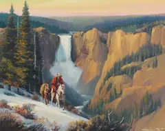 Charles H. Pabst, Down the Kaibab and Yellowstone (a group of two)