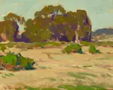 Glenn Dean, Signs of Spring, oil and graphite on canvasboard