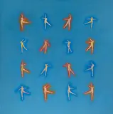 Arthur Okamura, Glowings, oil on canvas