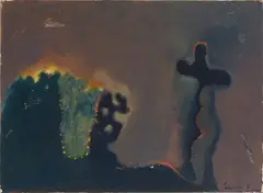 Cave of Winds and Fusions (a group of two) by Arthur Okamura, sold Feb 2023