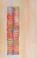 Arthur Okamura, Stack, oil on canvas