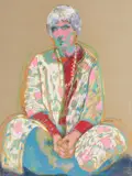 Arthur Okamura, Head Pulse and Tanya in Quilt (a group of two)