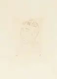 Alexander Calder, Plate, from La Proue de la Table, Etching on wove paper