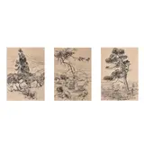 Philip Little, Three Coastal Village Scenes