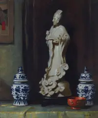Rca Richard Jack, Still Life, oil on board